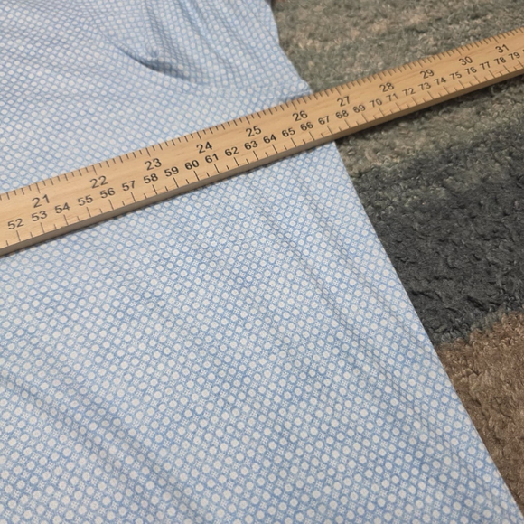 Johnny-O TPC Deere Run Golf Polo Shirt XL Blue Performance Stretch - Picture 8 of 9